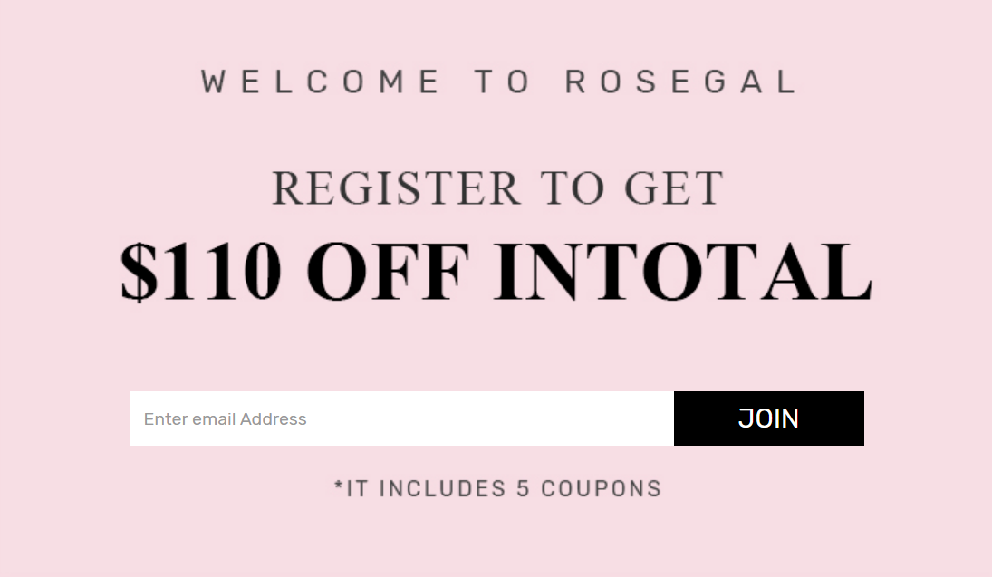 Rosegal Voucher Code